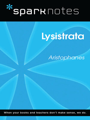 cover image of Lysistrata (SparkNotes Literature Guide)